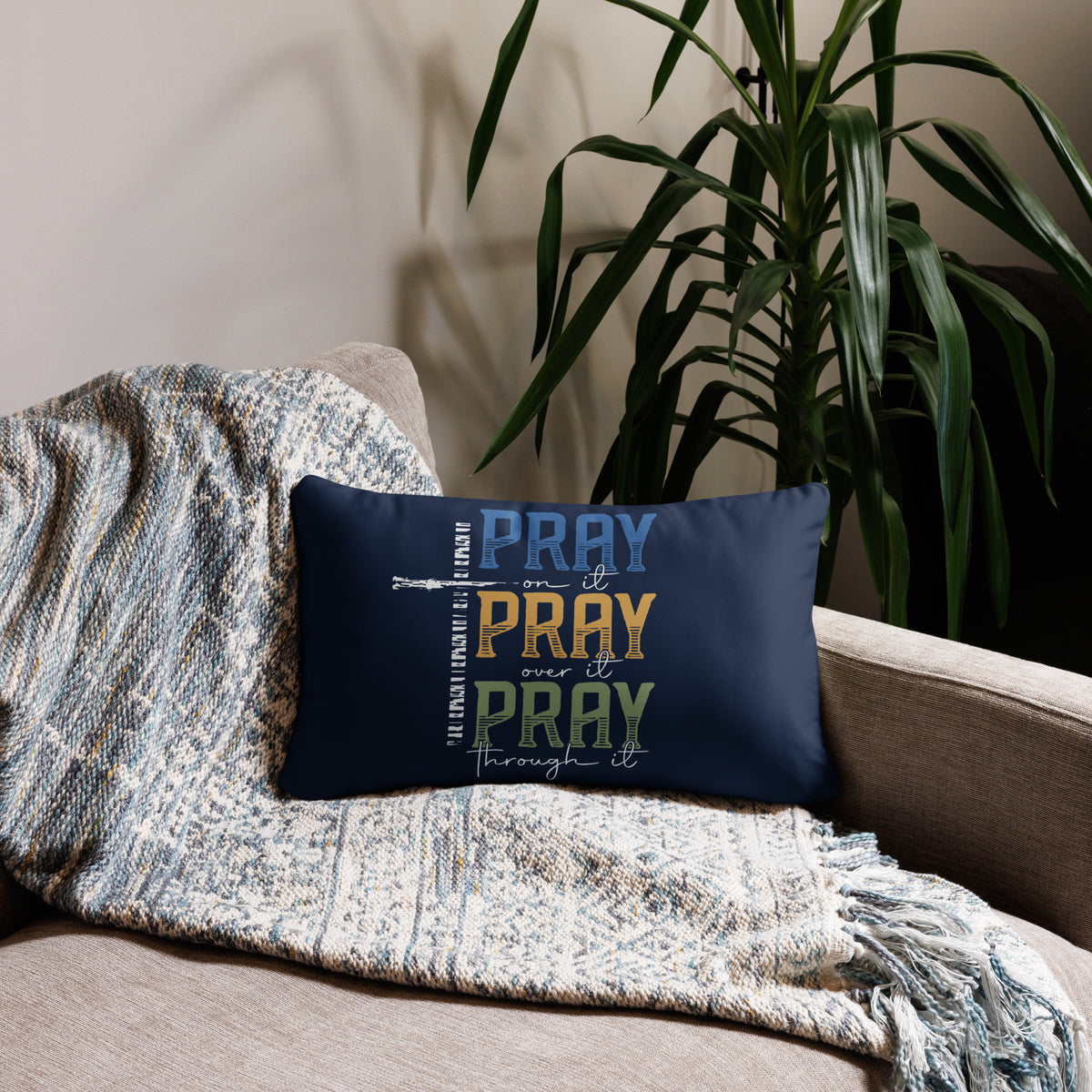 Pillow - blue