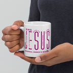 White Glossy Mug - King Jesus